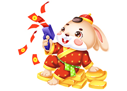 兔年佳節(jié)到，廣州品尚生物向您問個好！廣州品尚生物祝您萬事如意，發(fā)大財！