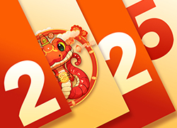跨年鐘聲響起，蛇年好運到來，顏玉生物愿你新的一年里財源廣進！