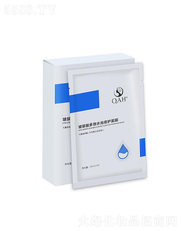 廣州市渝崧精細化工   QAH玻尿酸多重水光修護面膜   補水保濕